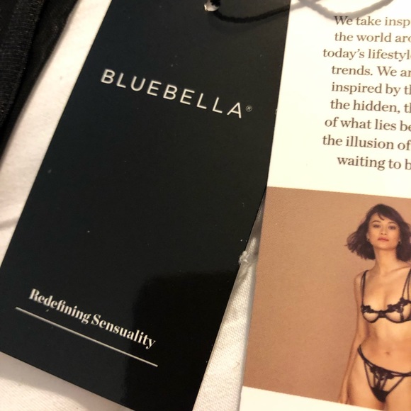 NWT Bluebella Sheer Lace/Net Thong Panty - Picture 8 of 8